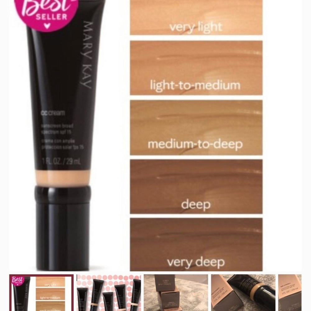 Mary Kay CC Cream Shades Set - Beige to Deep Tones